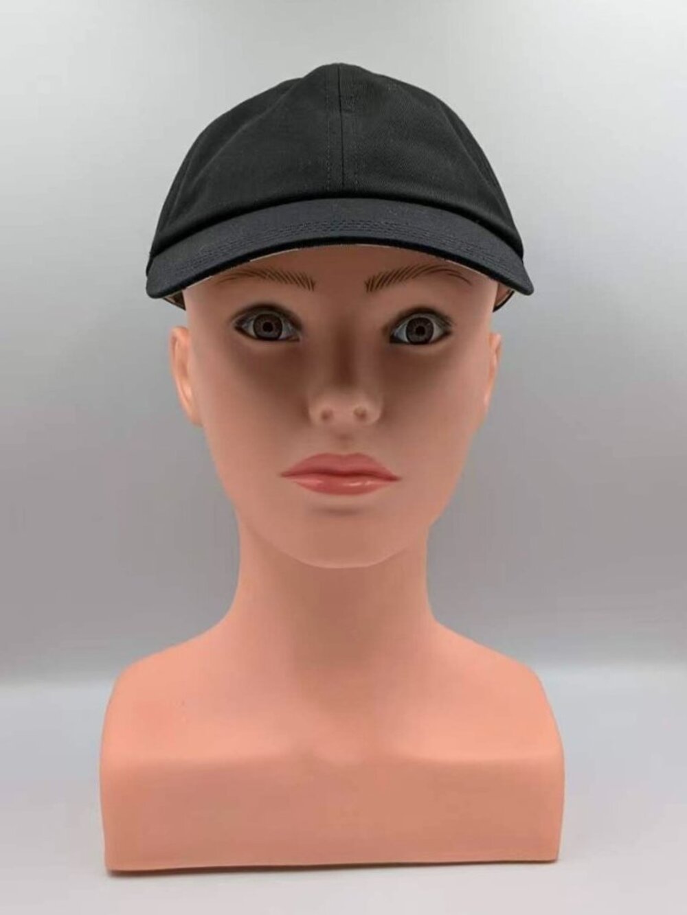Burberry Check Lined Cotton Blend Baseball Cap Black S 8083524 - Picture 11 of 14